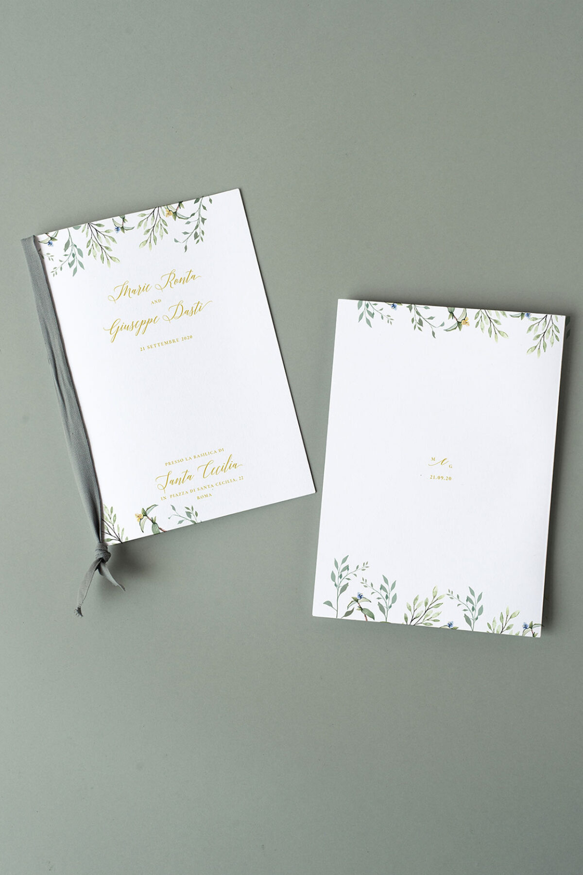 Libretto Messa Matrimonio Golden