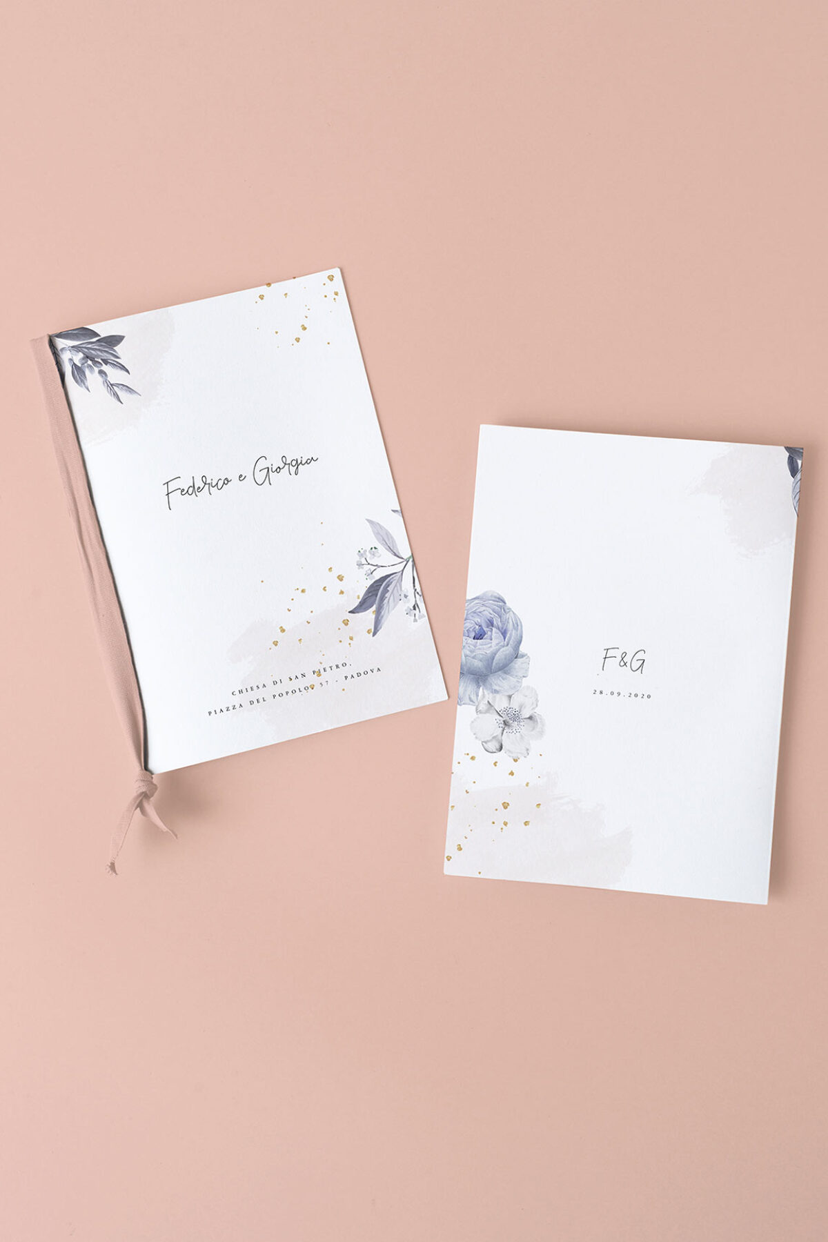 Libretto Messa Matrimonio Rose Gold