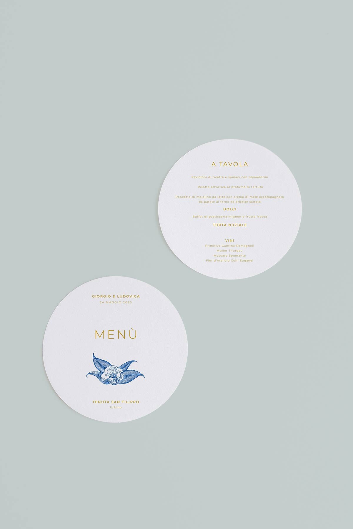 Menu Tondo Lilibet