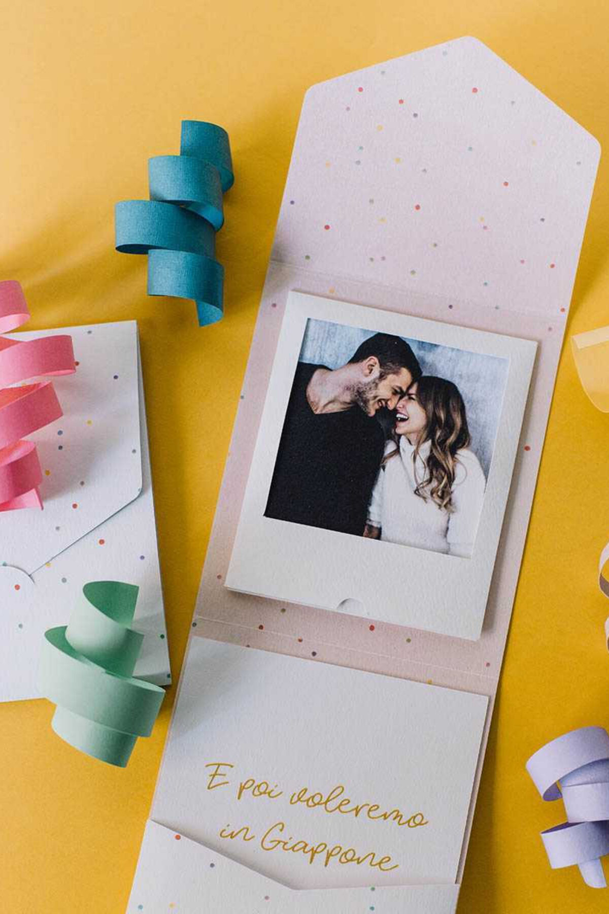 Partecipazione di Matrimonio Polaroid