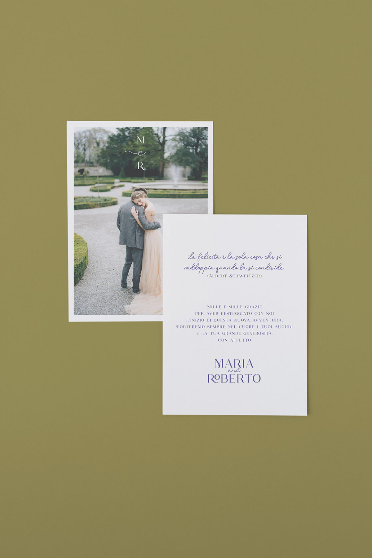 Biglietto Di Ringraziamento Fotografico Petite