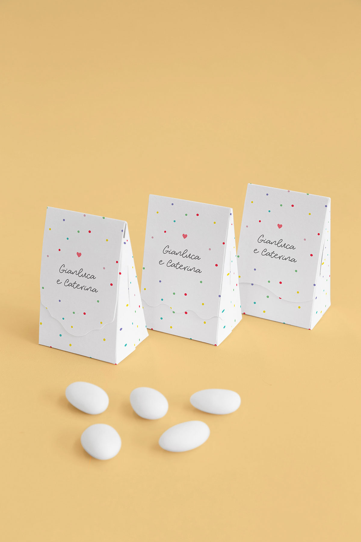 Scatolina confetti Onda Polsroid
