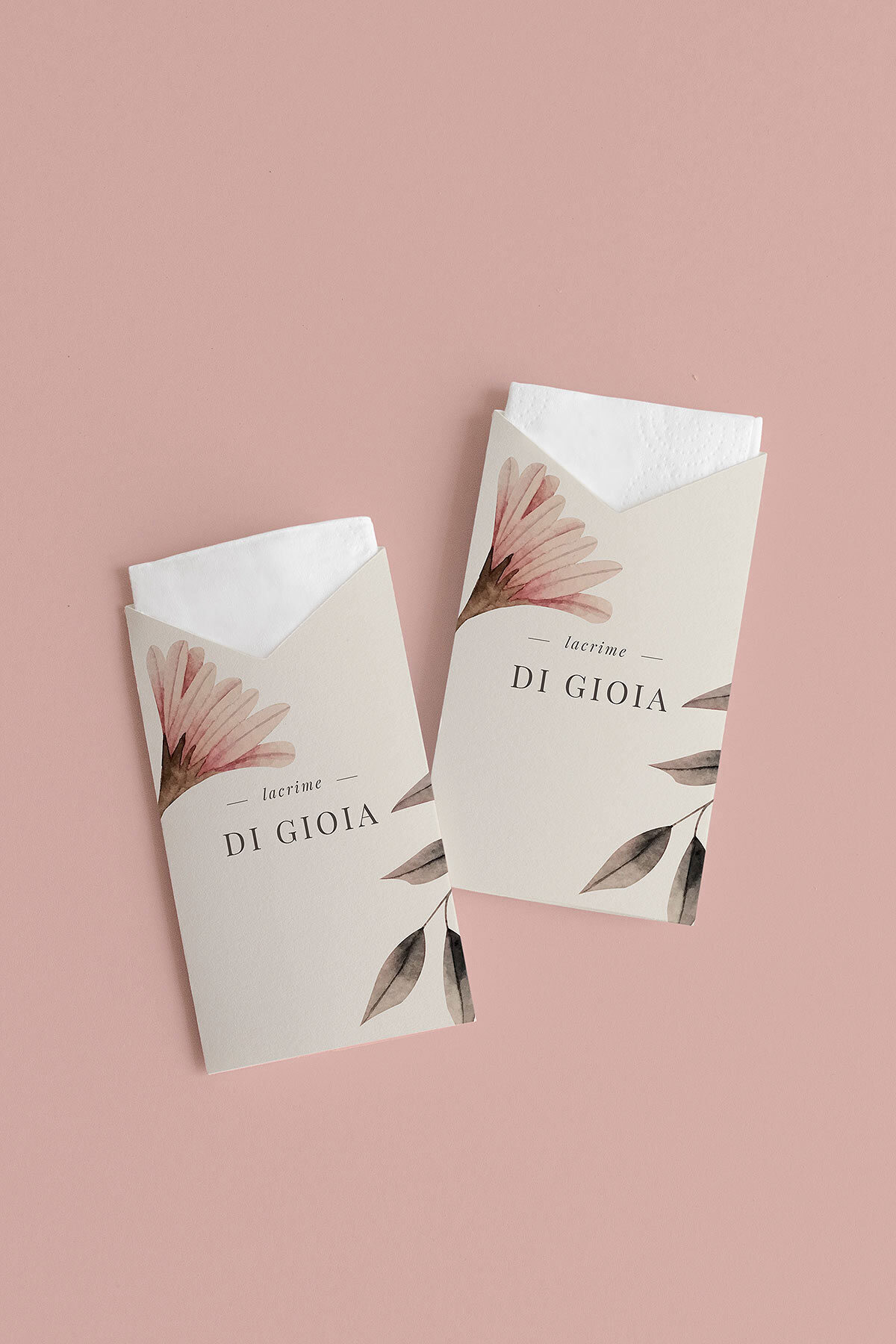 Porta Fazzoletto Blush