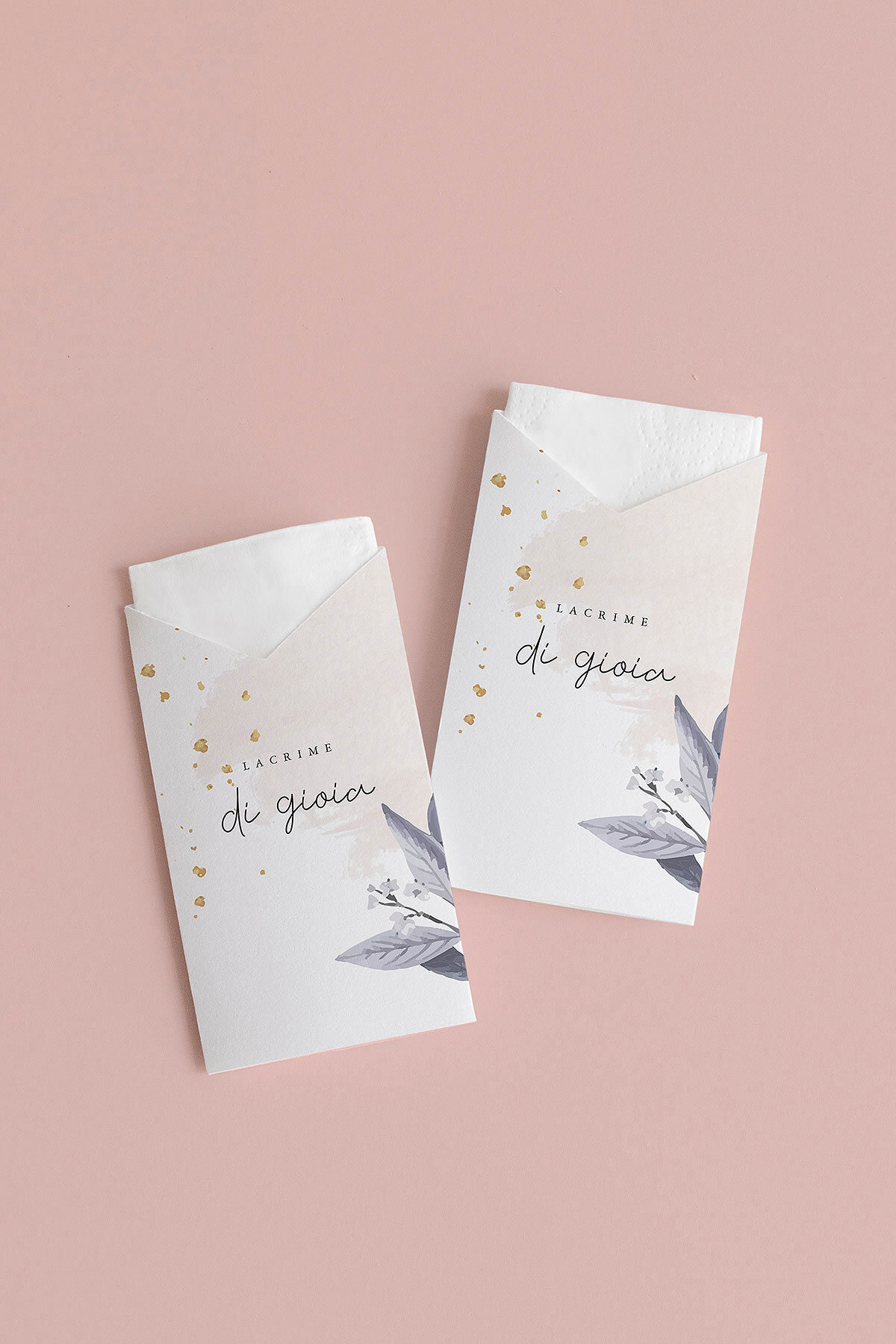Porta Fazzoletto Rose Gold