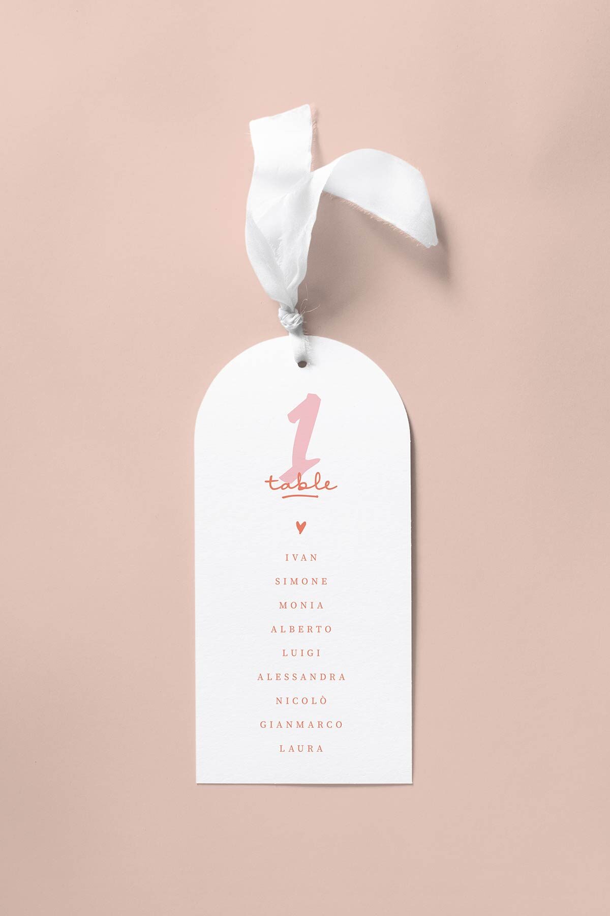 Tableau Matrimonio Arco Poster-Cuore