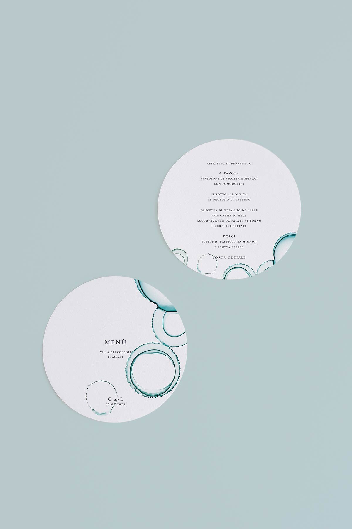 Menu Tondo Ravello