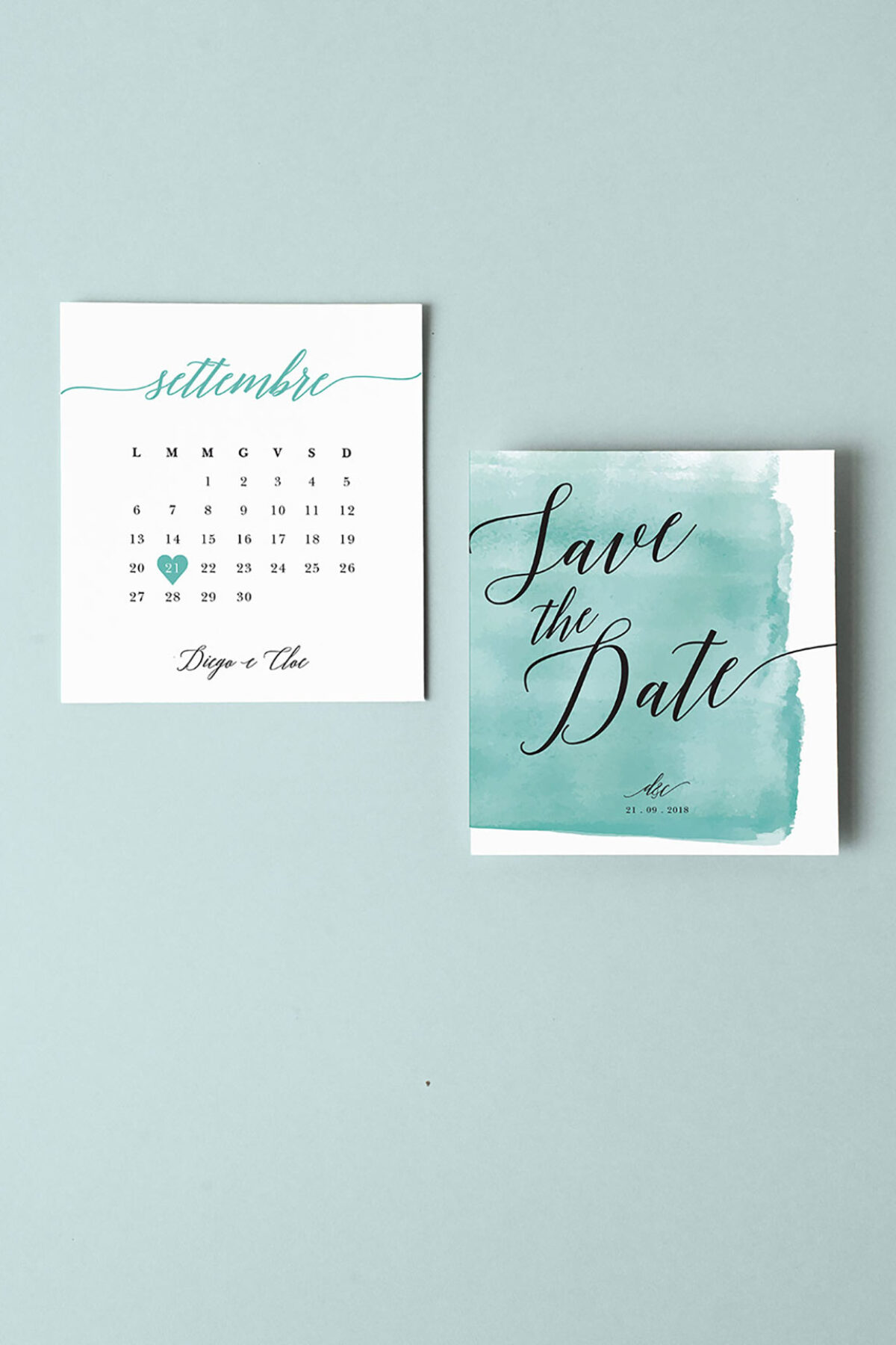 Save The Date Acquerello