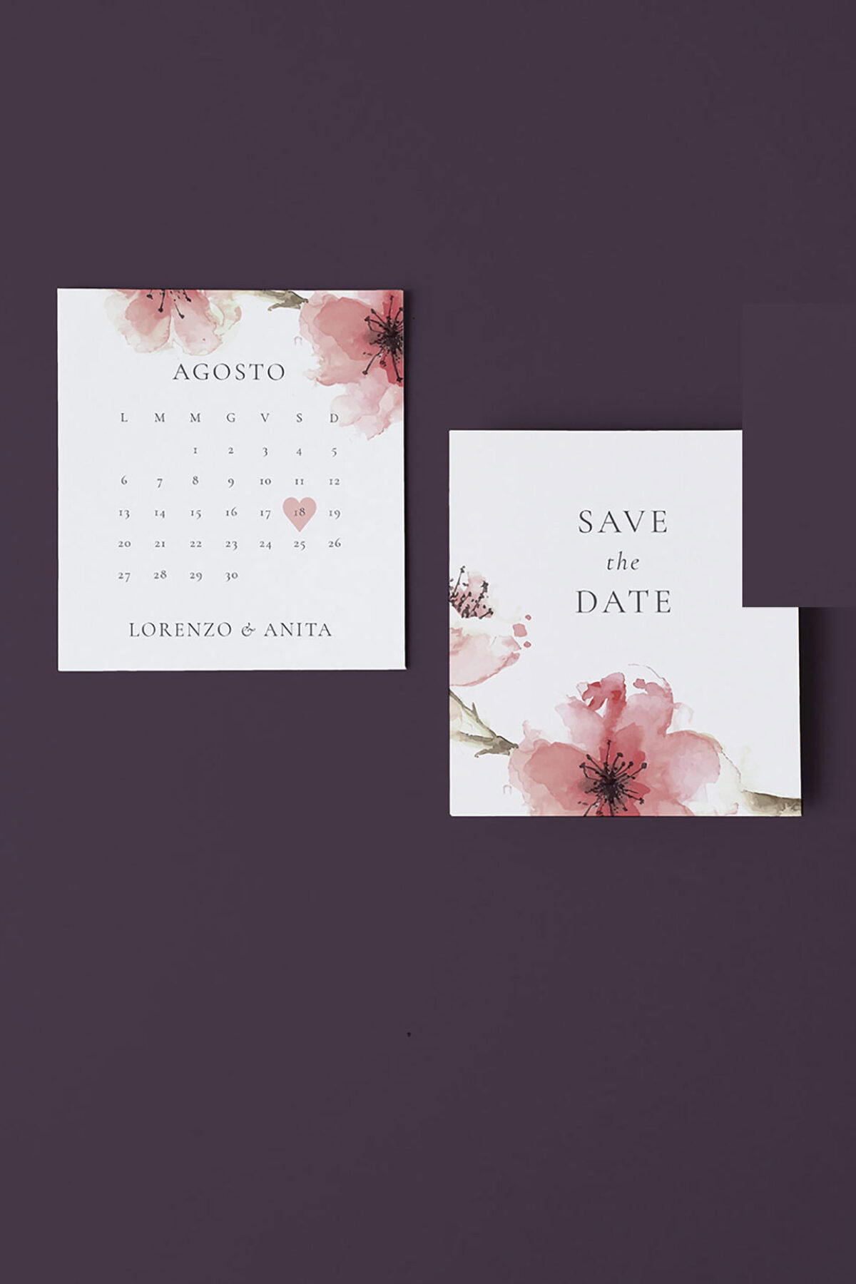 Save The Date Ciliegio