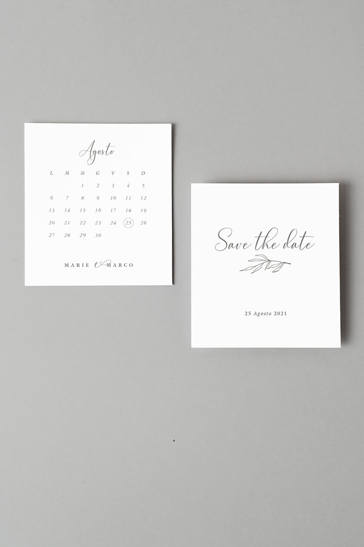 Save The Date Plexiglass