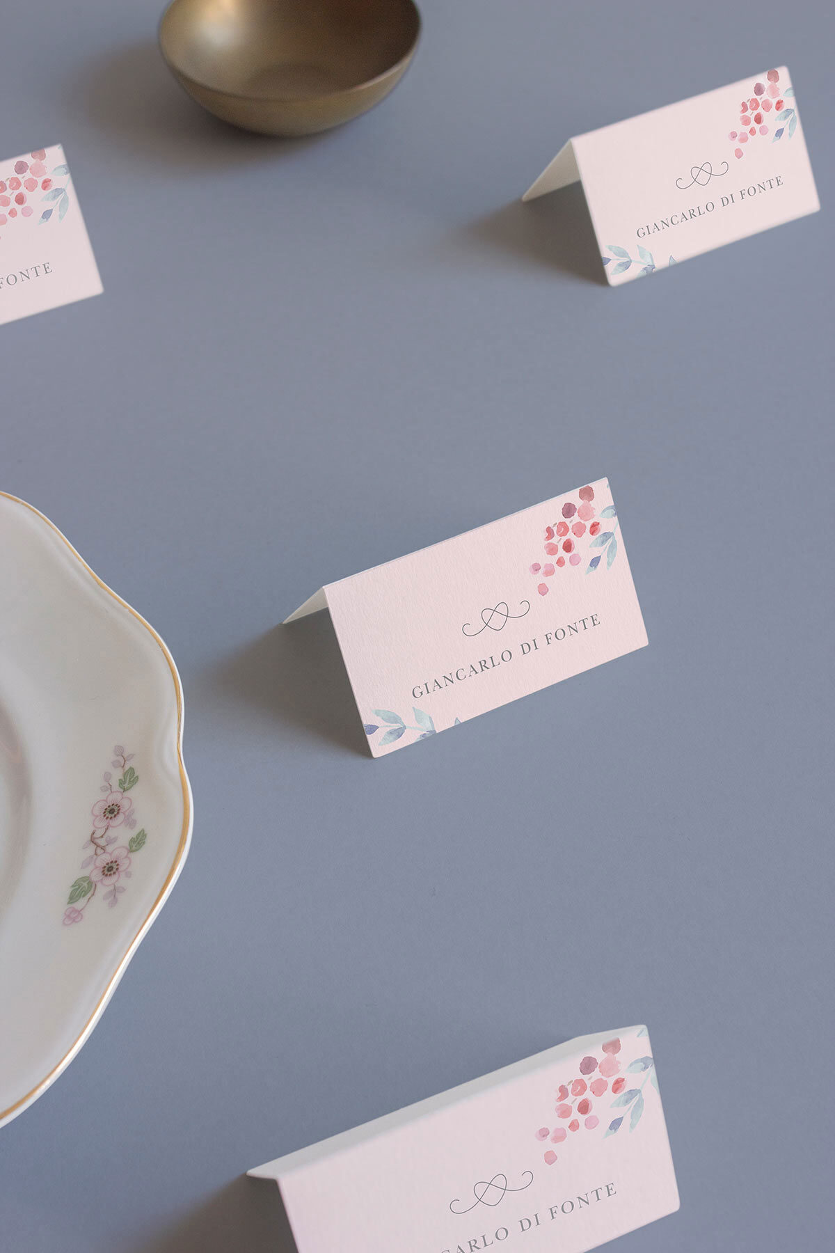Segnaposto Matrimonio Cavaliere Bloom