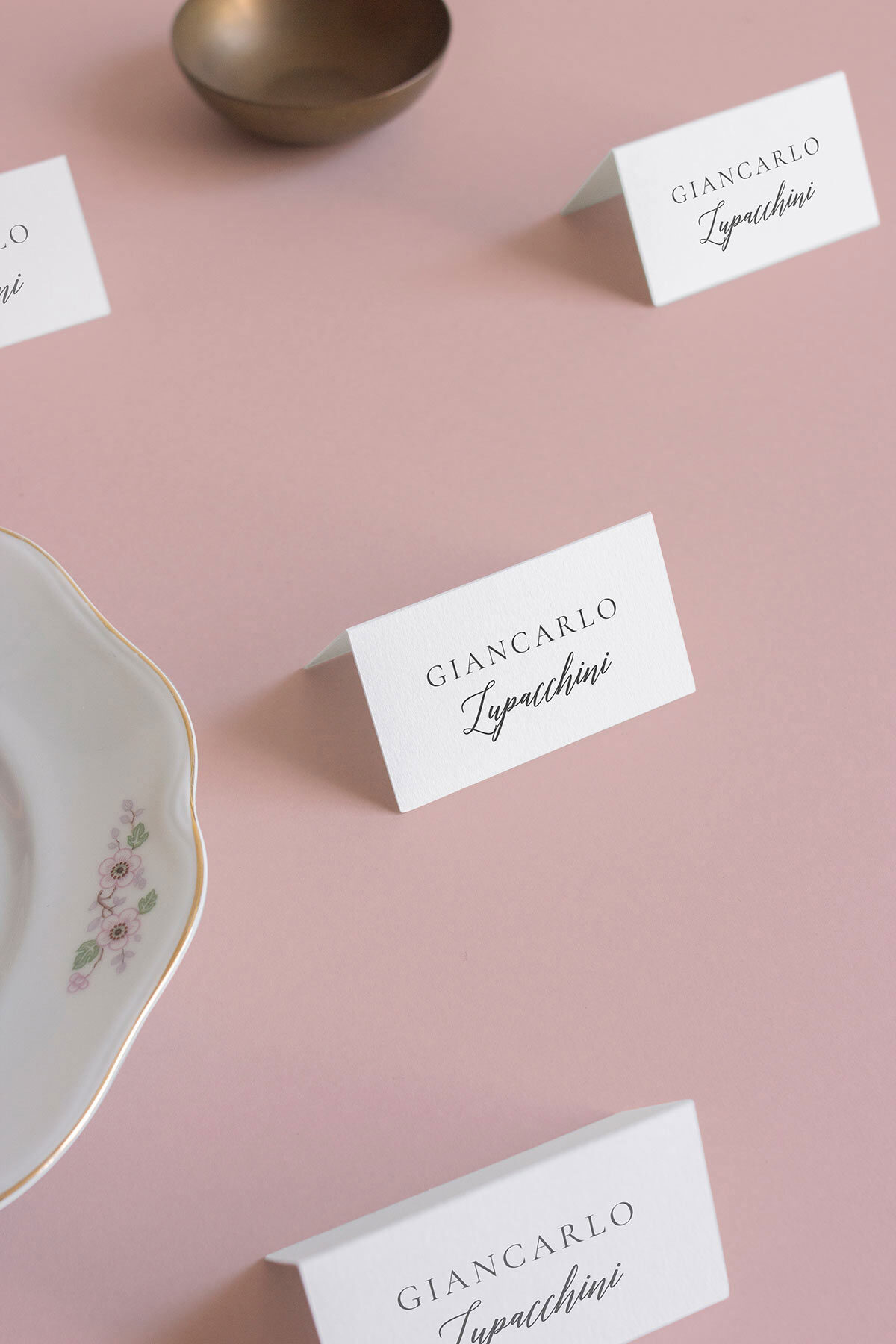 Segnaposto Matrimonio Cavaliere Chiara