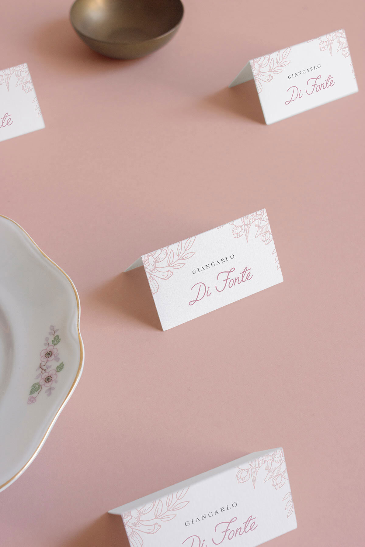 Segnaposto Matrimonio Cavaliere Provenza