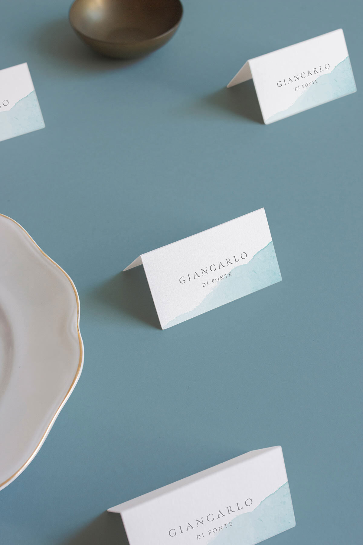 Segnaposto Matrimonio Cavaliere Spiaggia