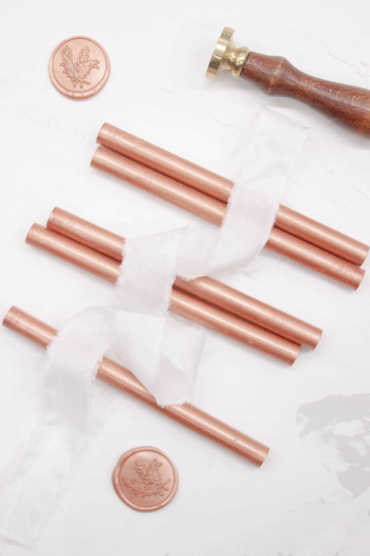 Stecche Di Ceralacca Per Pistola A Caldo Rose Gold