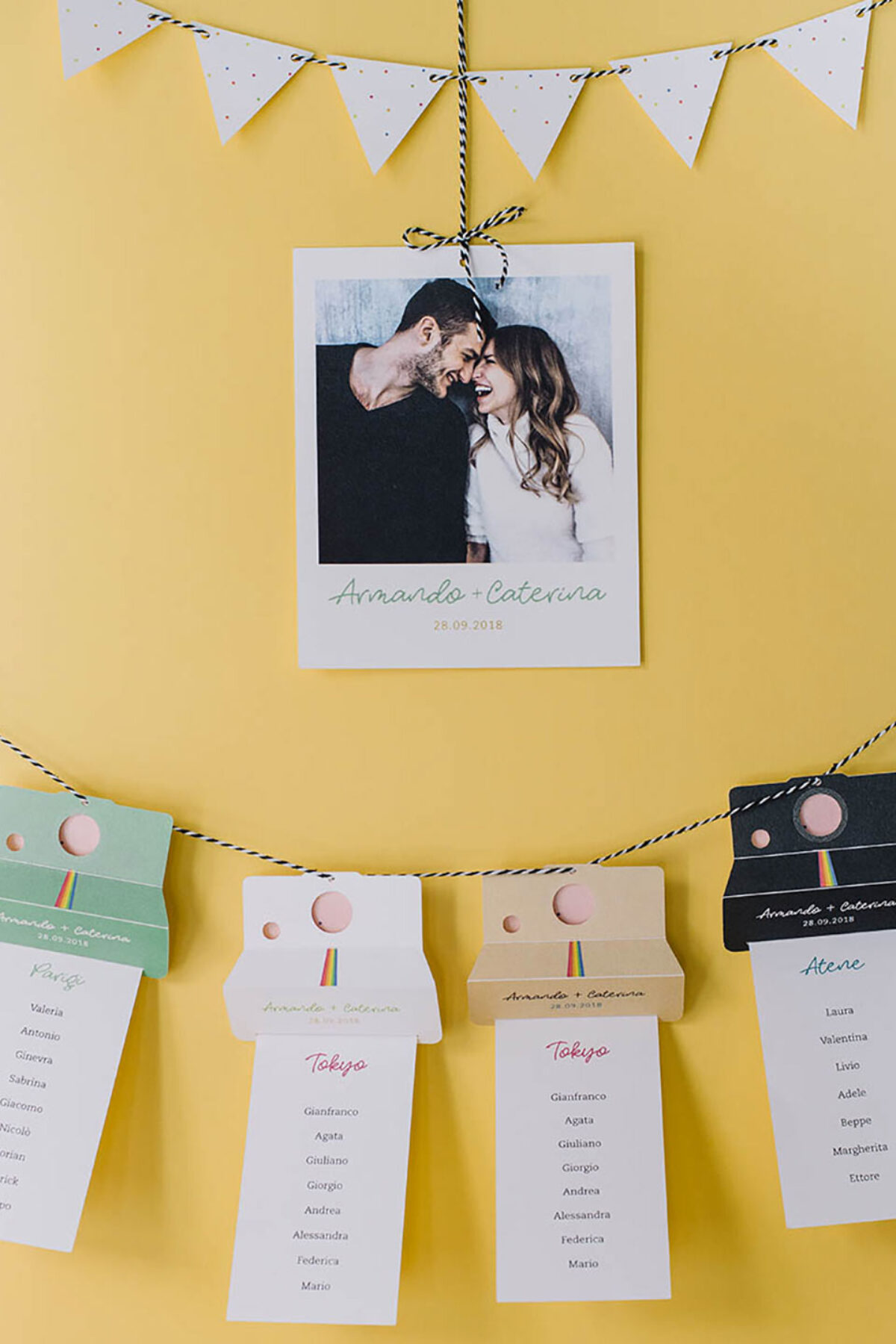 Tableau Marriage Polaroid