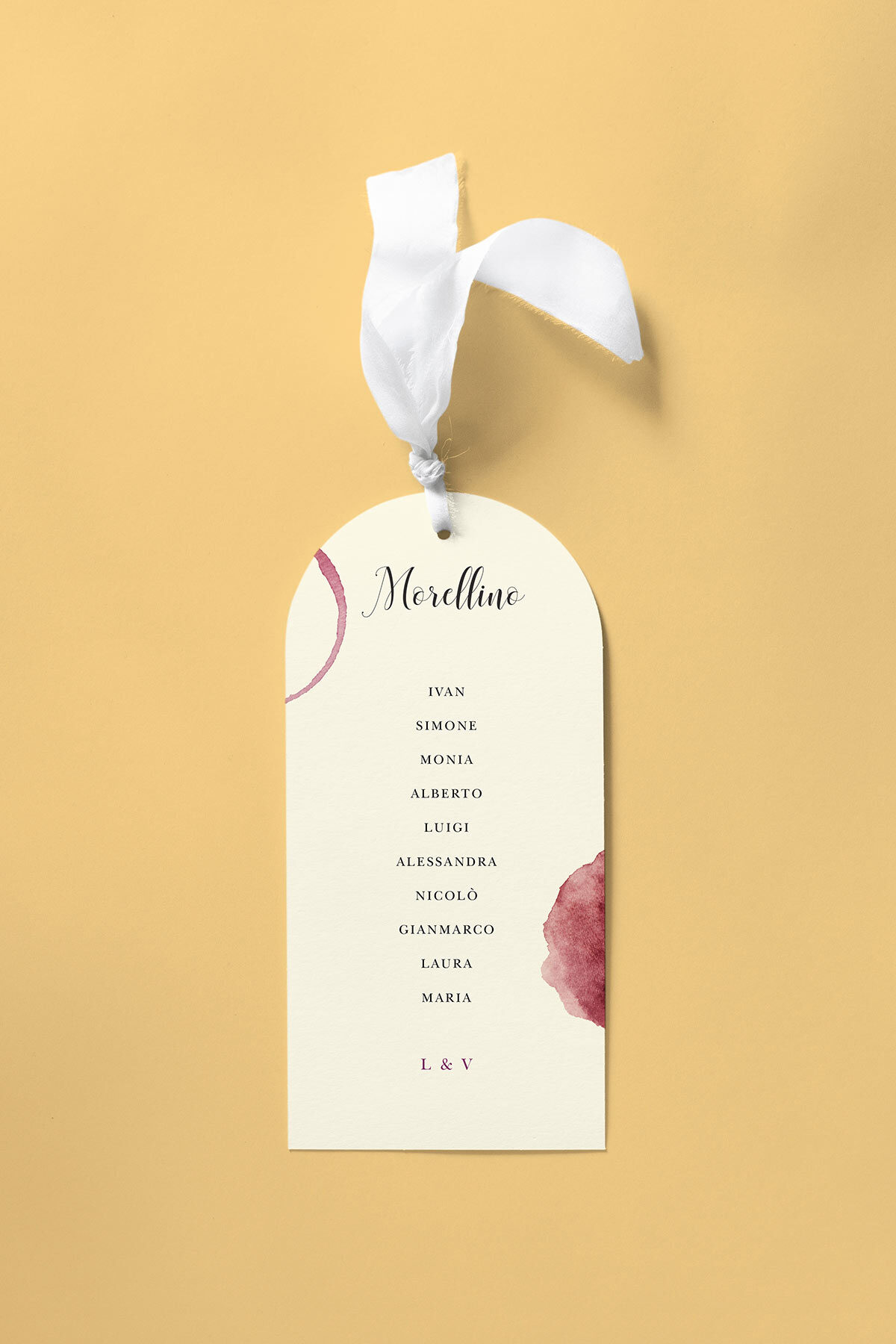 Tableau Matrimonio Arco Vino