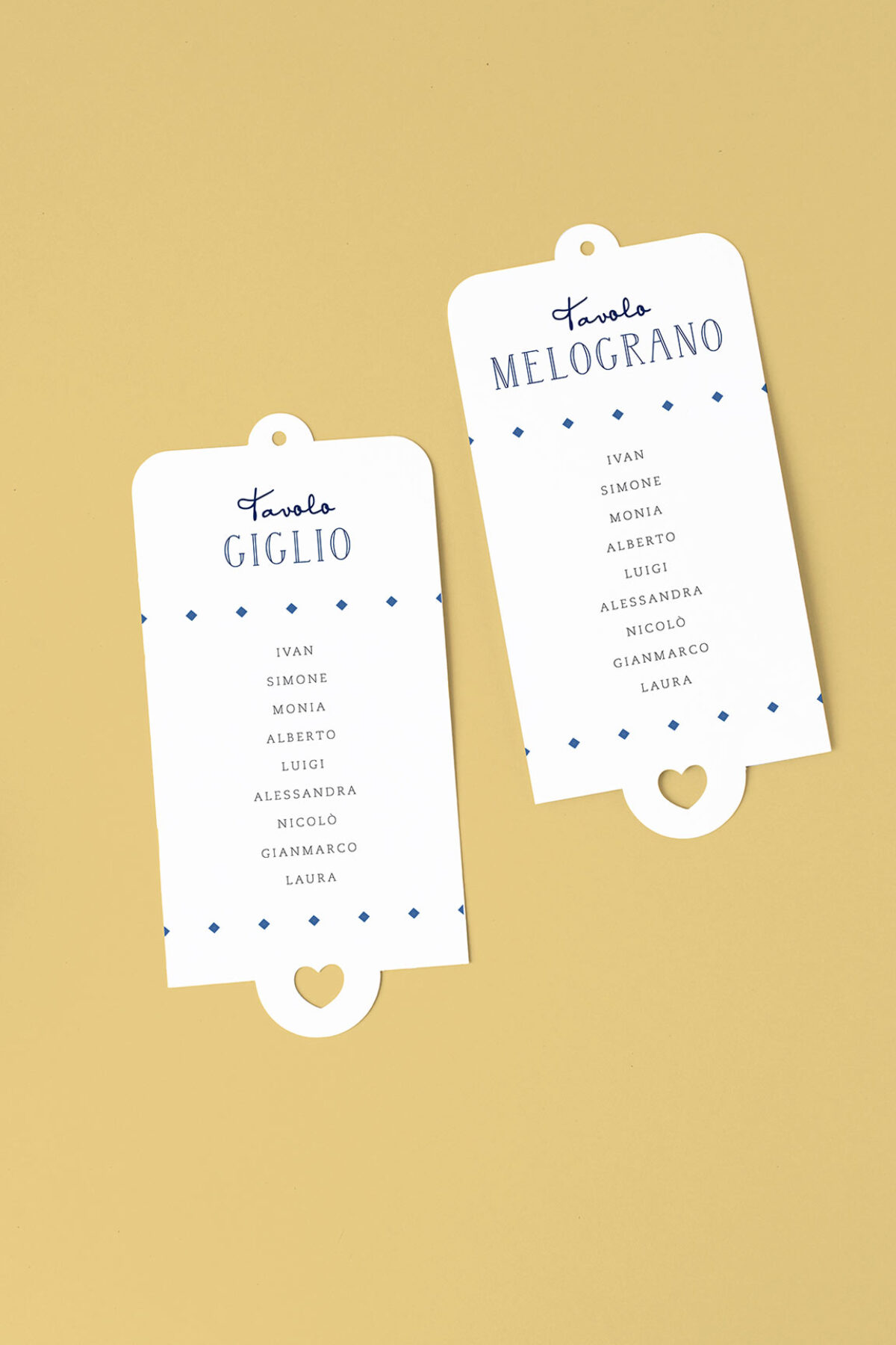 Tableau Matrimonio Limoni