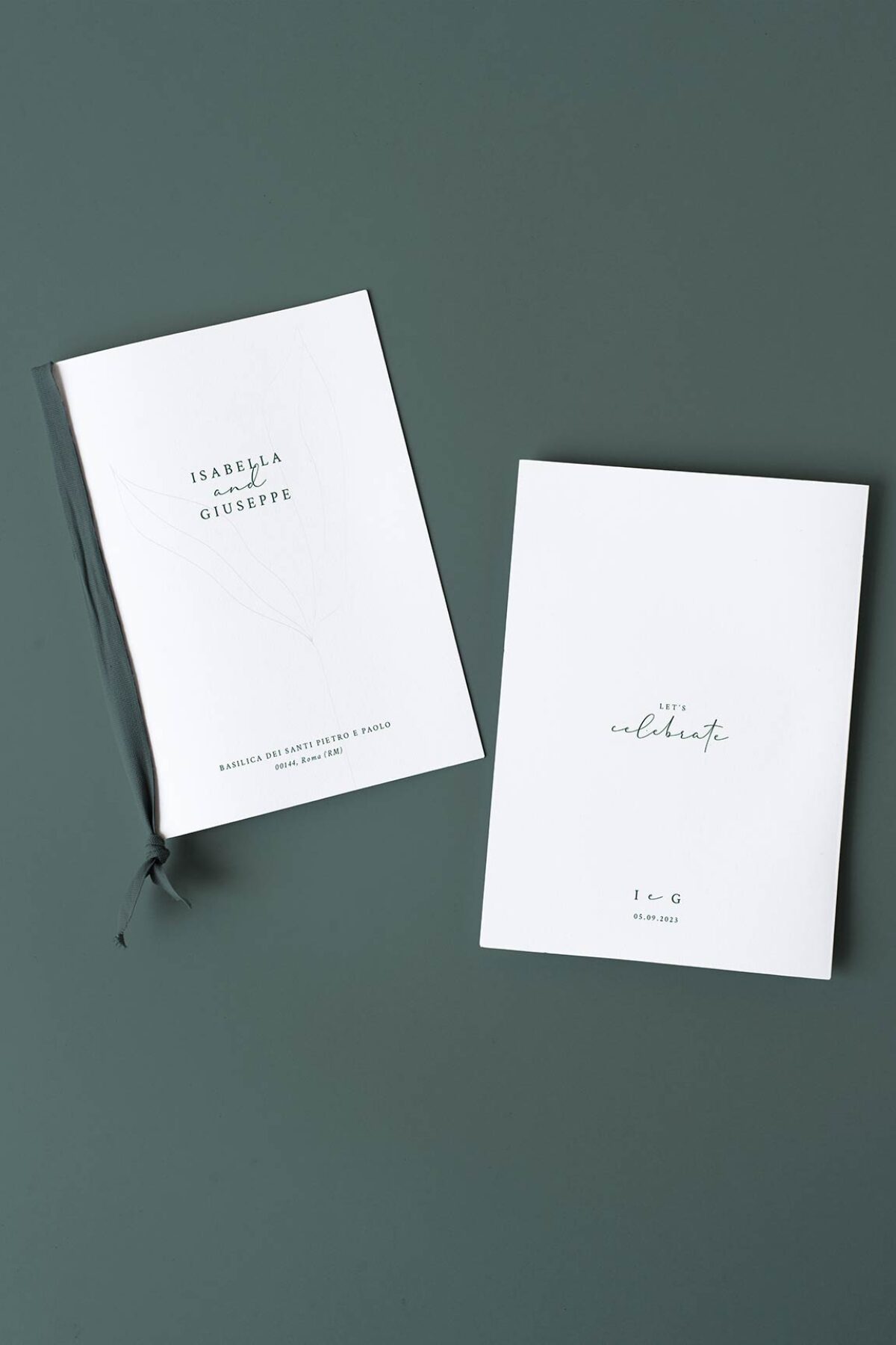 Libretto Messa Wildflower Botanico