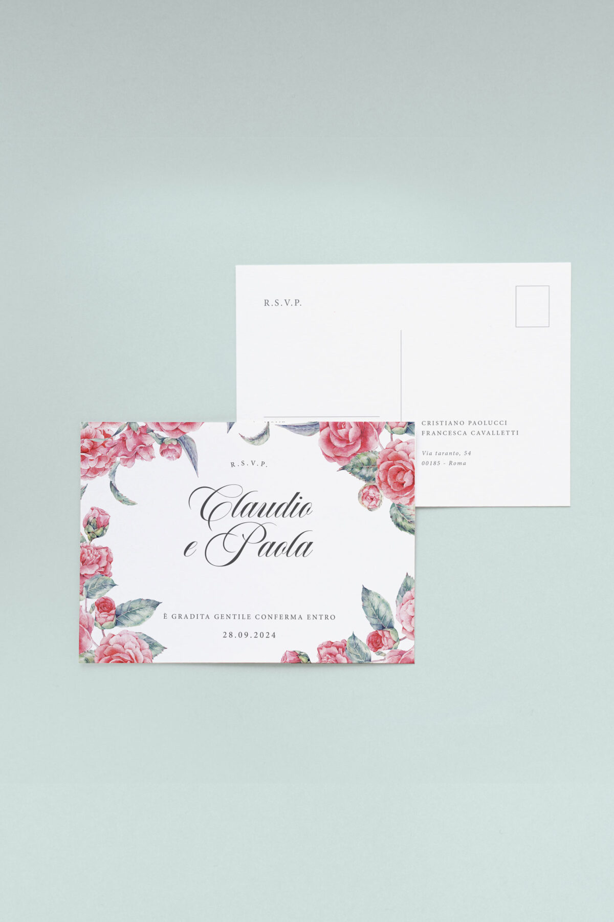 Rsvp Cartolina Camelie