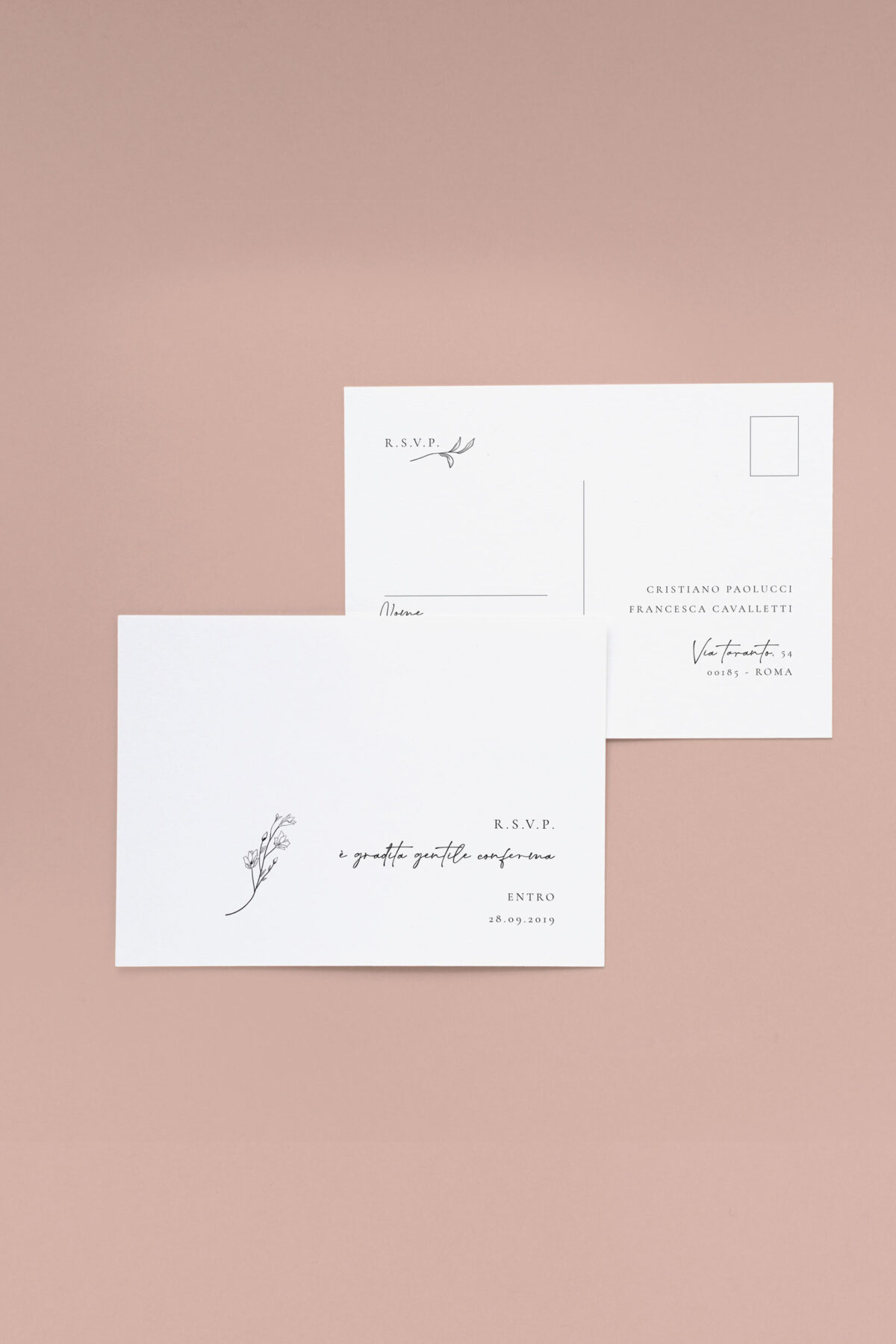Rsvp Cartolina Cotone