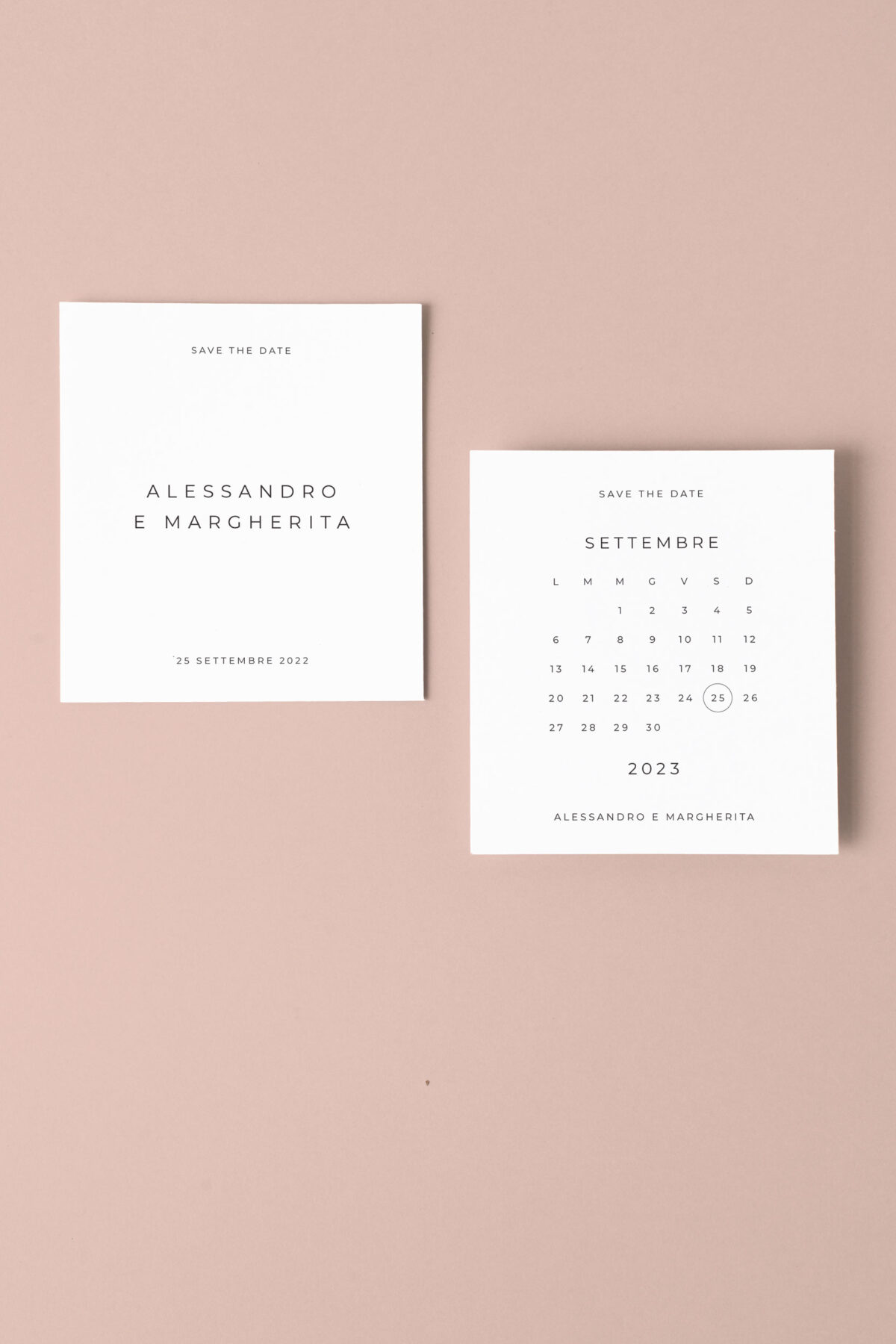 Save The Date Cucito