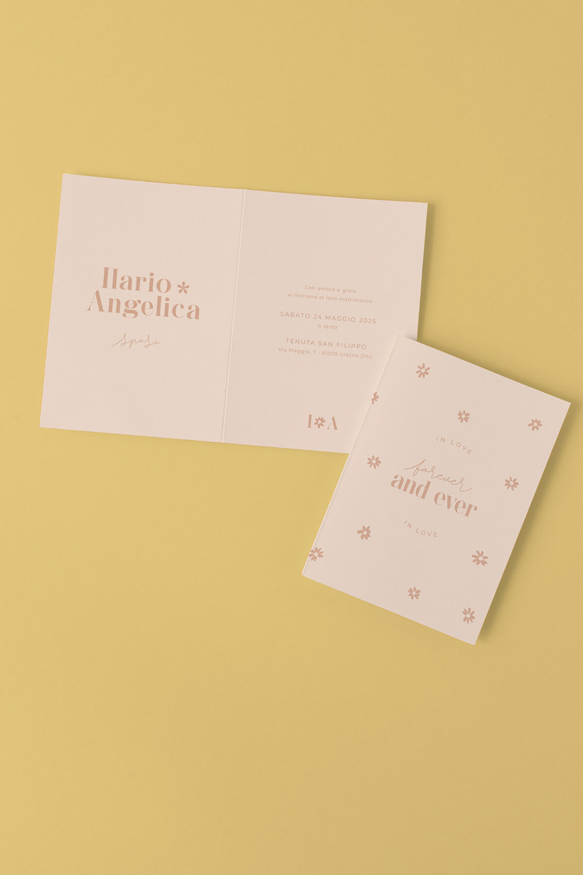 Partecipazione Essential Doppia Anta Daisy
