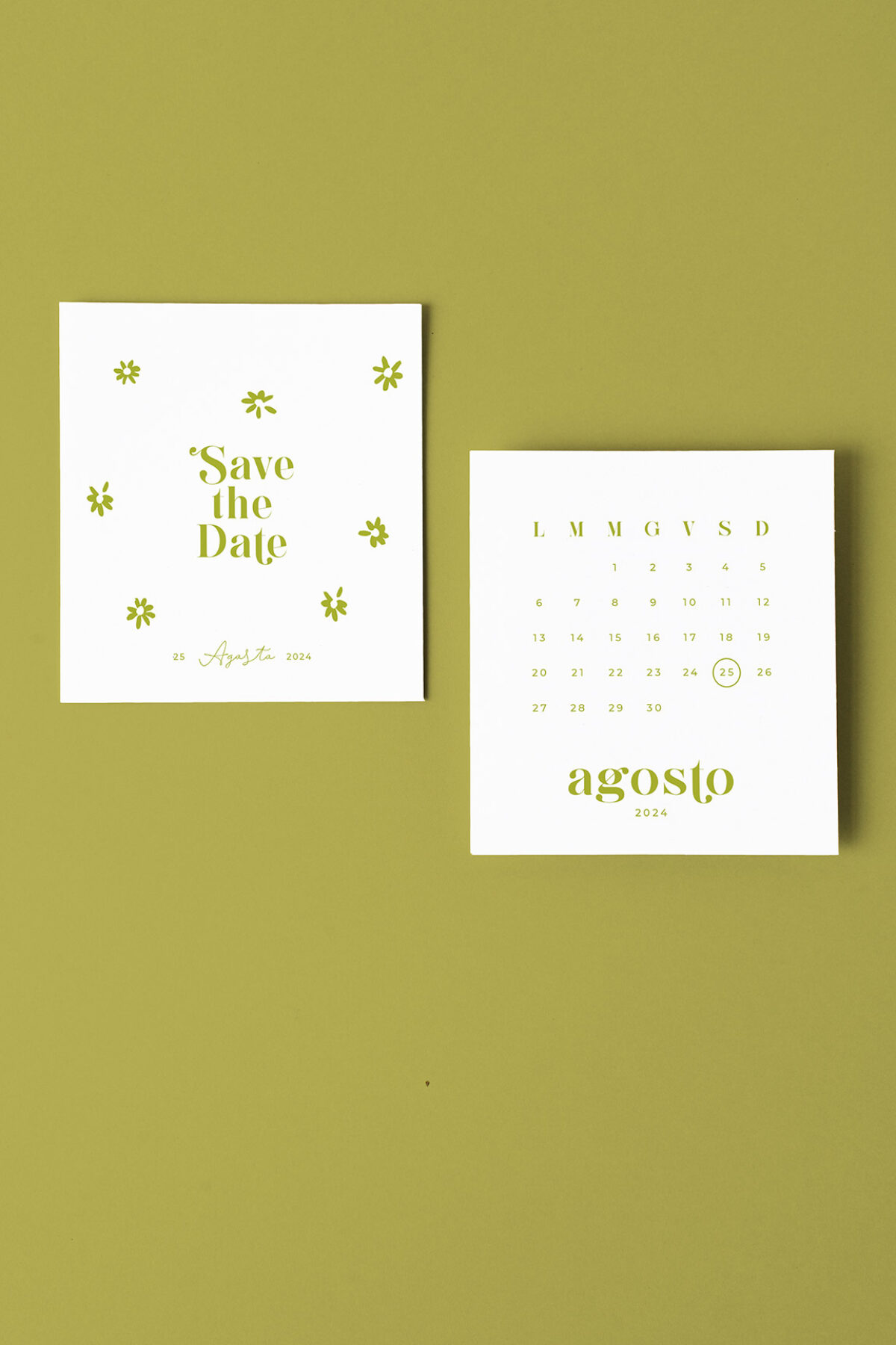 Biglietto Save The Date Daisy