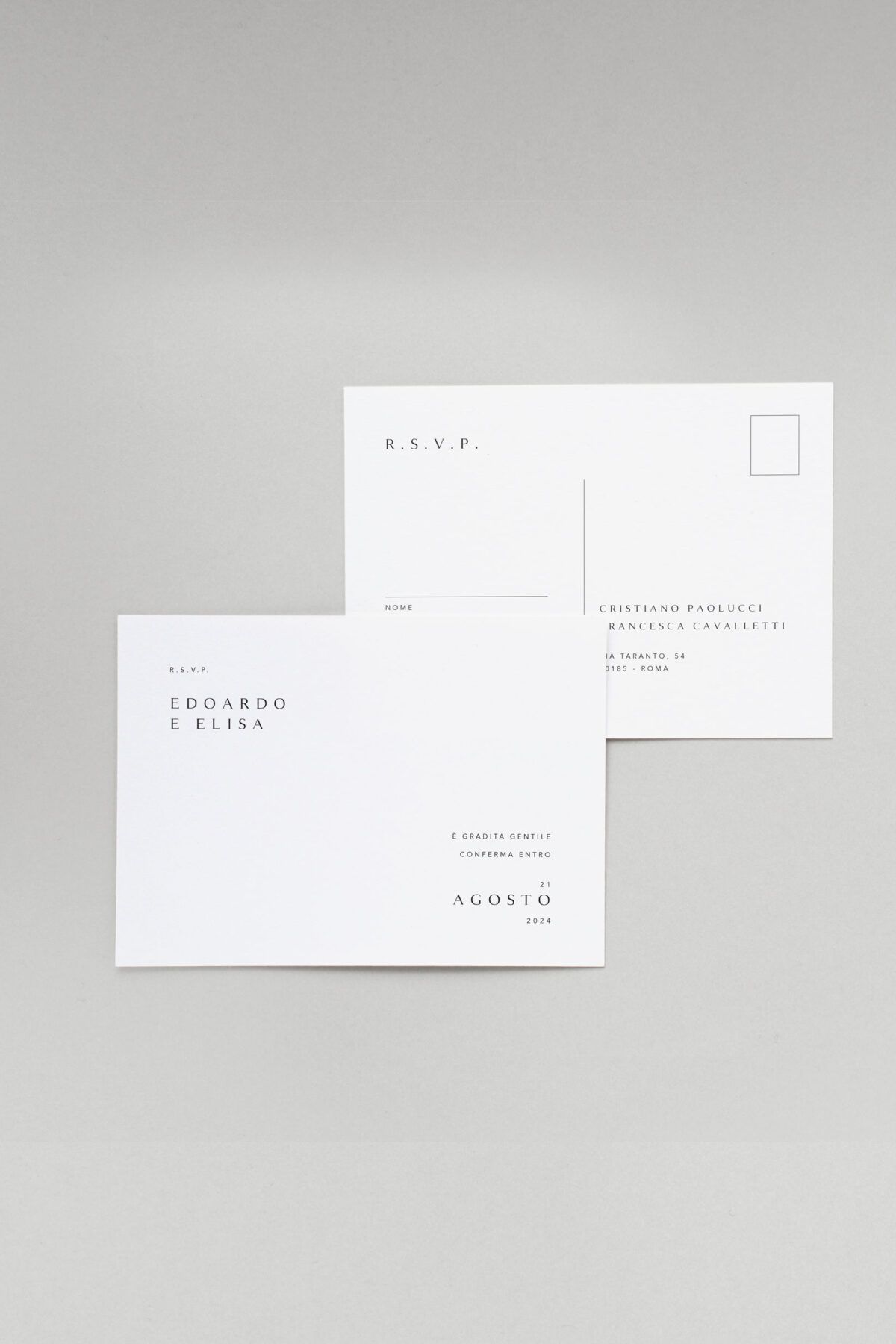 Rsvp Cartolina Era Destino