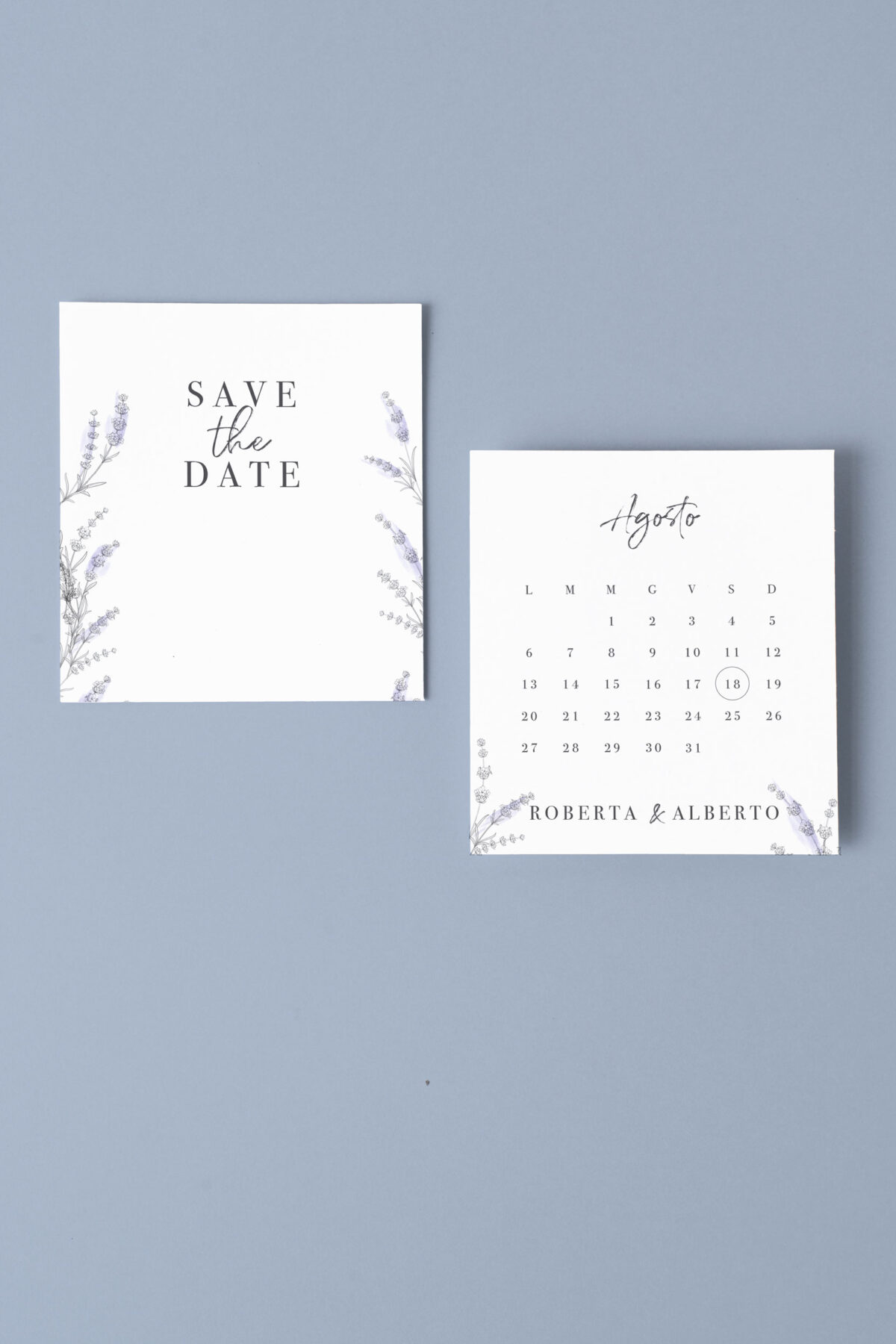 Save The Date Lavanda