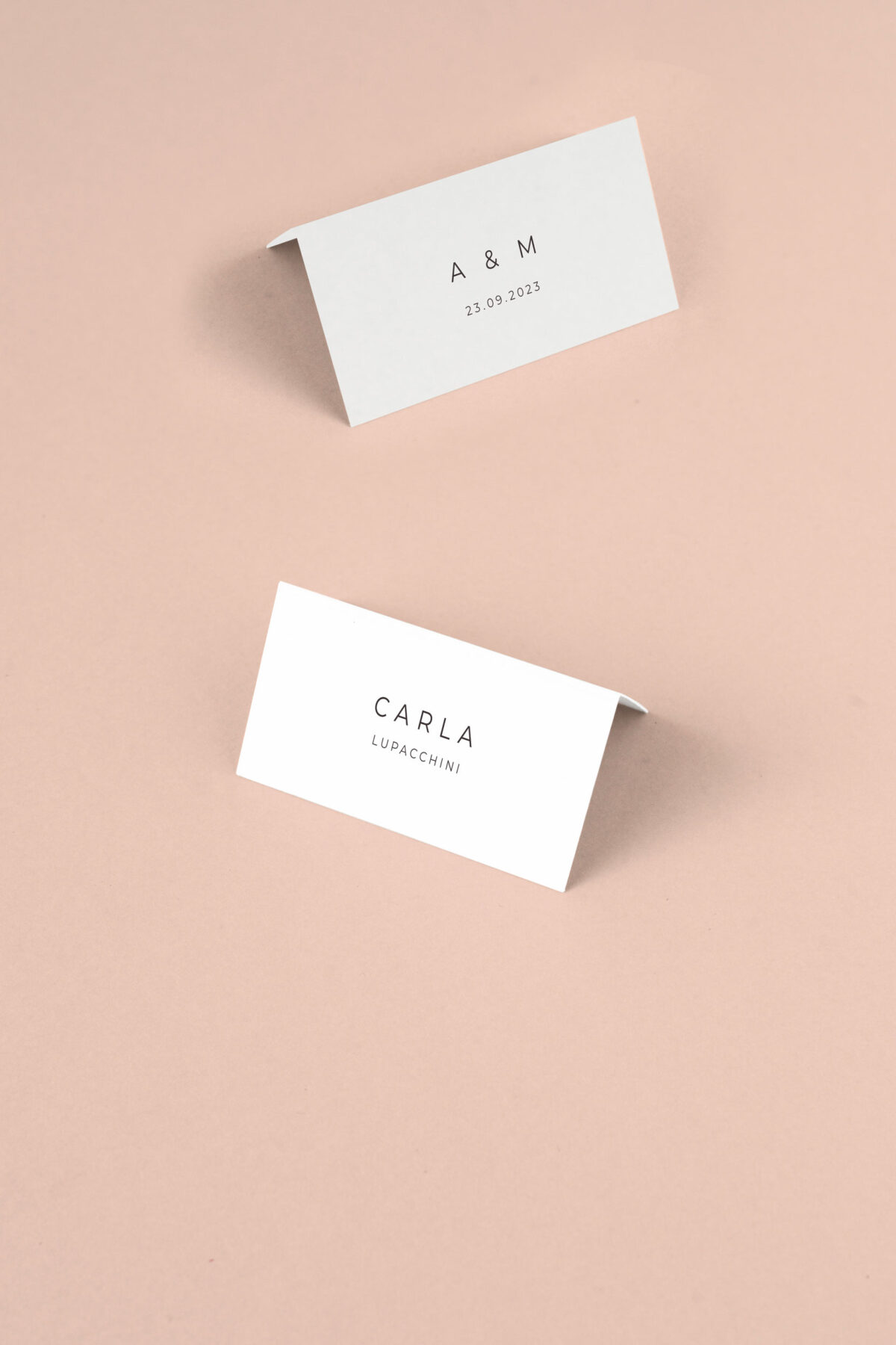 Segnaposto Matrimonio Cavaliere Minimal