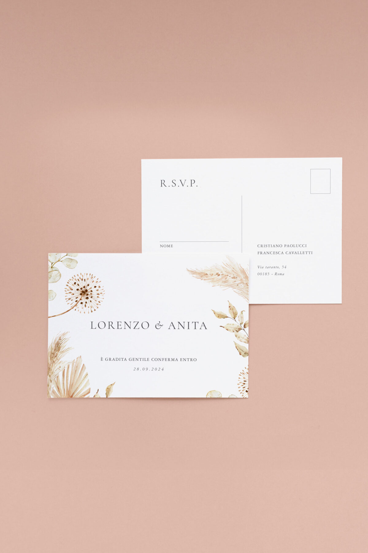 Rsvp Cartolina Pampas