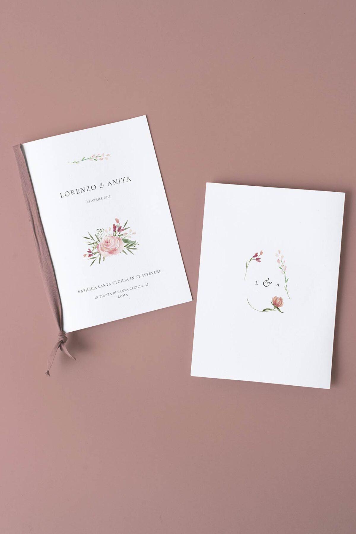 Libretto Messa Matrimonio Peonie