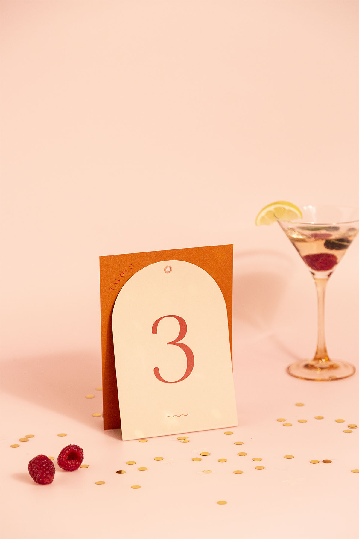 Segnatavolo Petite Rosa