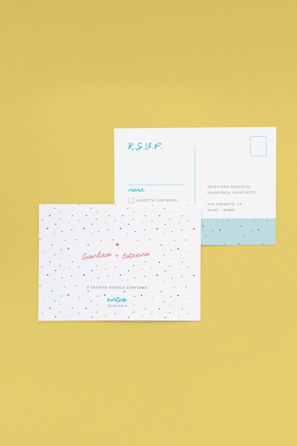 Rsvp Cartolina Polaroid
