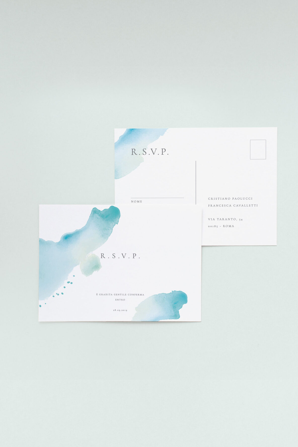 Rsvp Cartolina Spiaggia