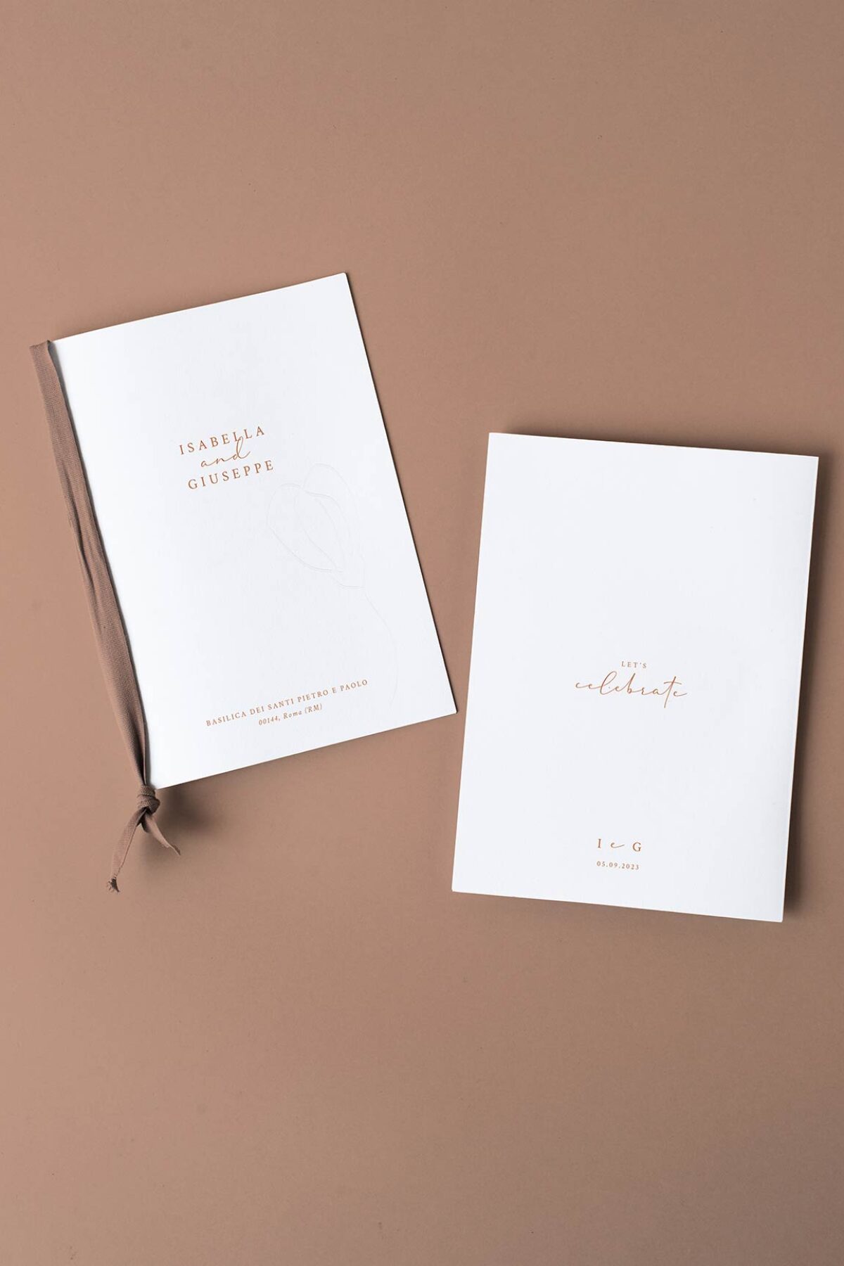 Libretto Messa Wildflower Floreale