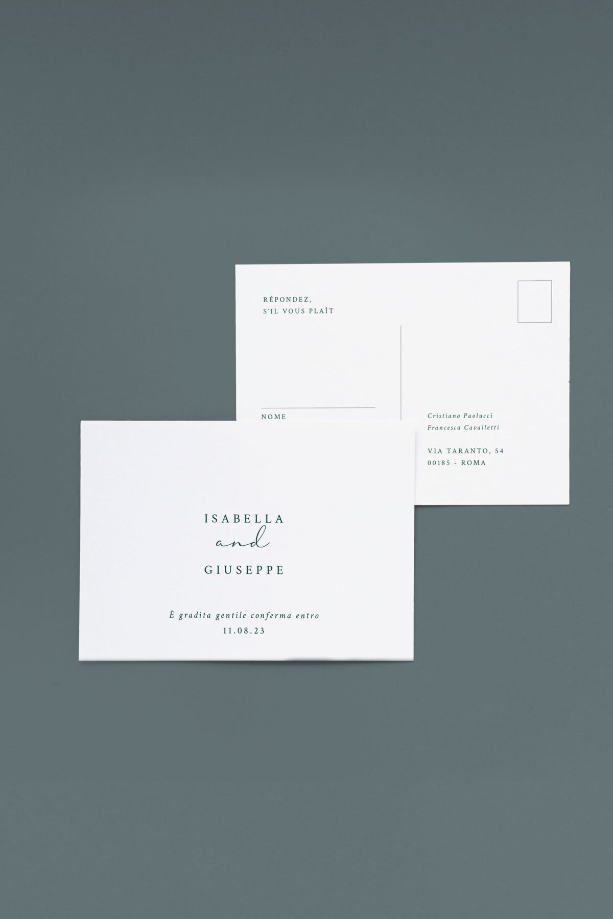 Rsvp Cartolina Wildflower Botanico